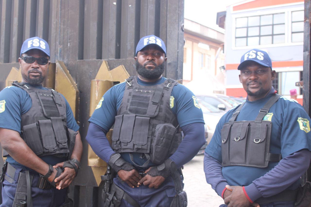 CCTV monitoring room